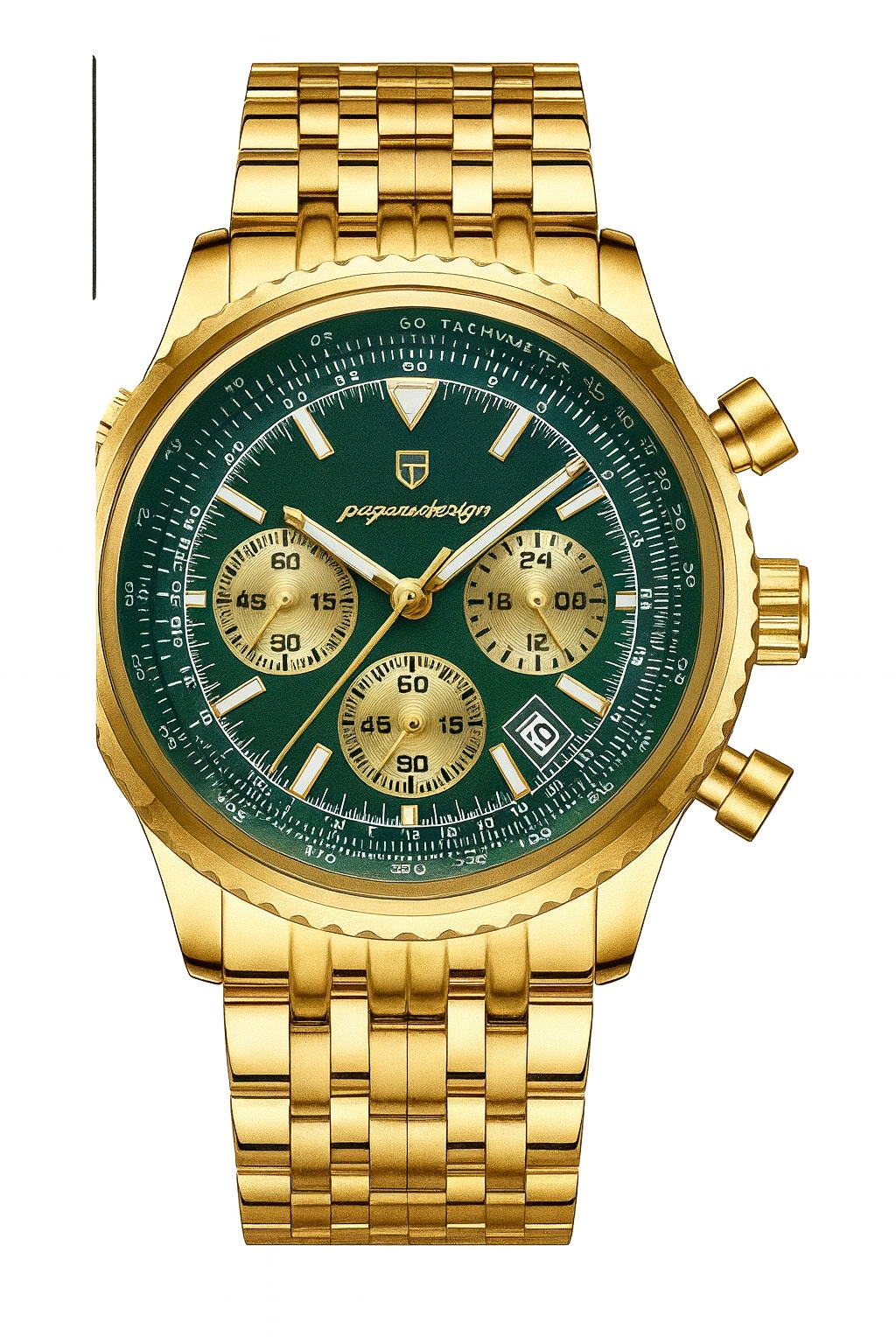 Luxury Waterproof Luminous Chronograph Watch for Men – Multi-Functional Sports & Business Design