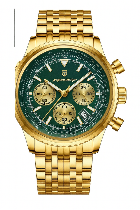 Luxury Waterproof Luminous Chronograph Watch for Men – Multi-Functional Sports & Business Design