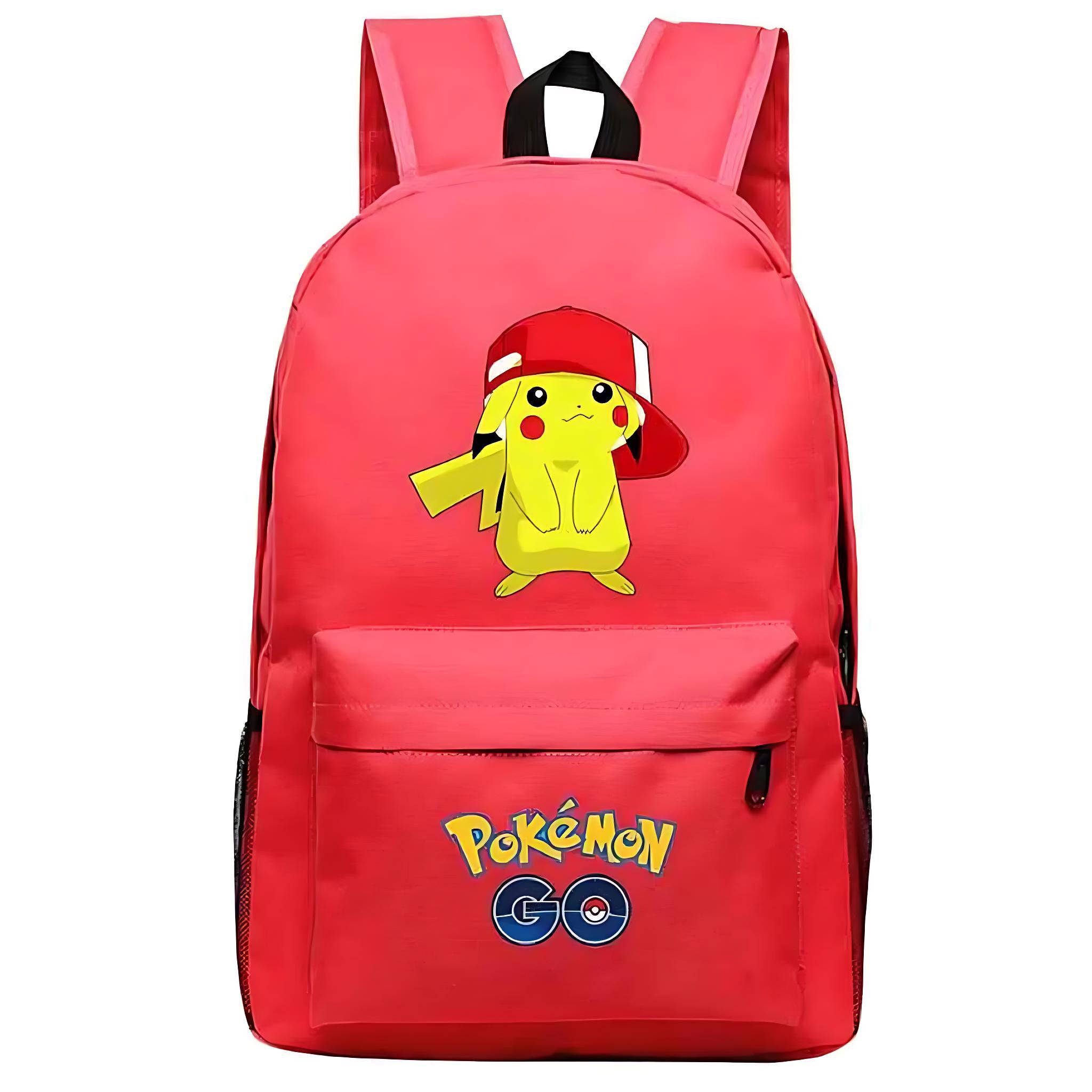 Pokémon Pikachu Backpack – Anime Style School Bag for Students & Fans (Unisex) by Wave & Hang