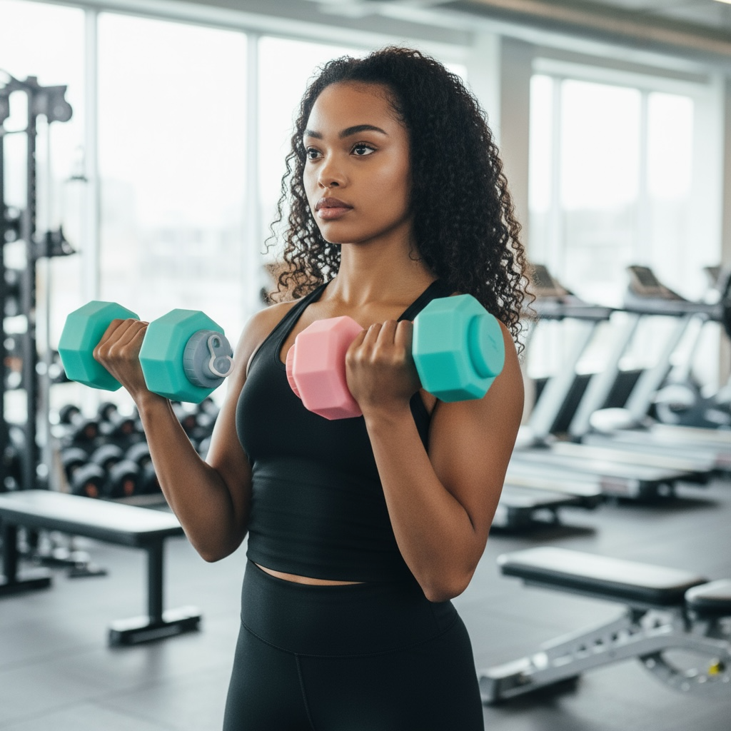 Dumbbell Shaped Sports Water Bottle – 550ml Leak-Proof Fitness Cup by Wave & Hang