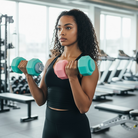 Dumbbell Shaped Sports Water Bottle – 550ml Leak-Proof Fitness Cup by Wave & Hang