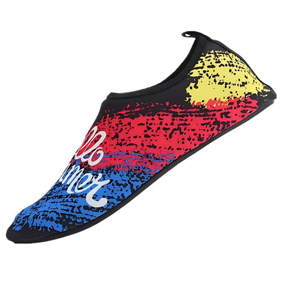 Outdoor Barefoot Water Shoes Unisex Lightweight Quick Dry Aqua Socks for Men Women All Terrain Beach Pool by Wave & Hang