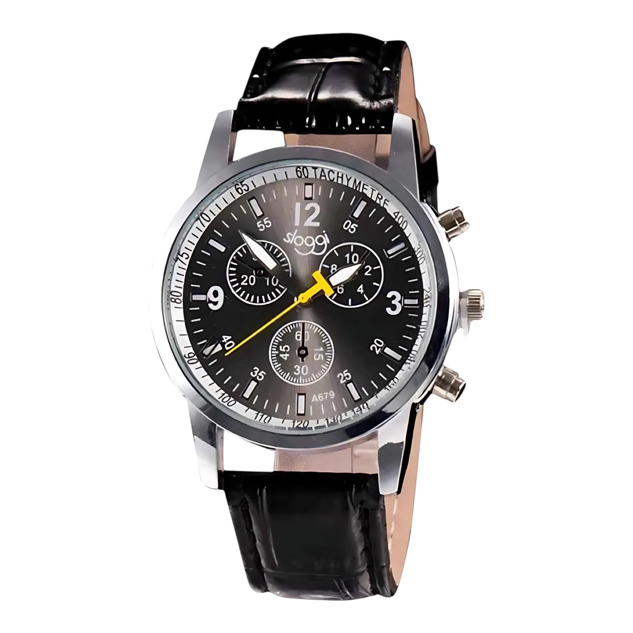 Unisex Fashion Leather Quartz Watch – Casual & Elegant Style by Wave & Hang