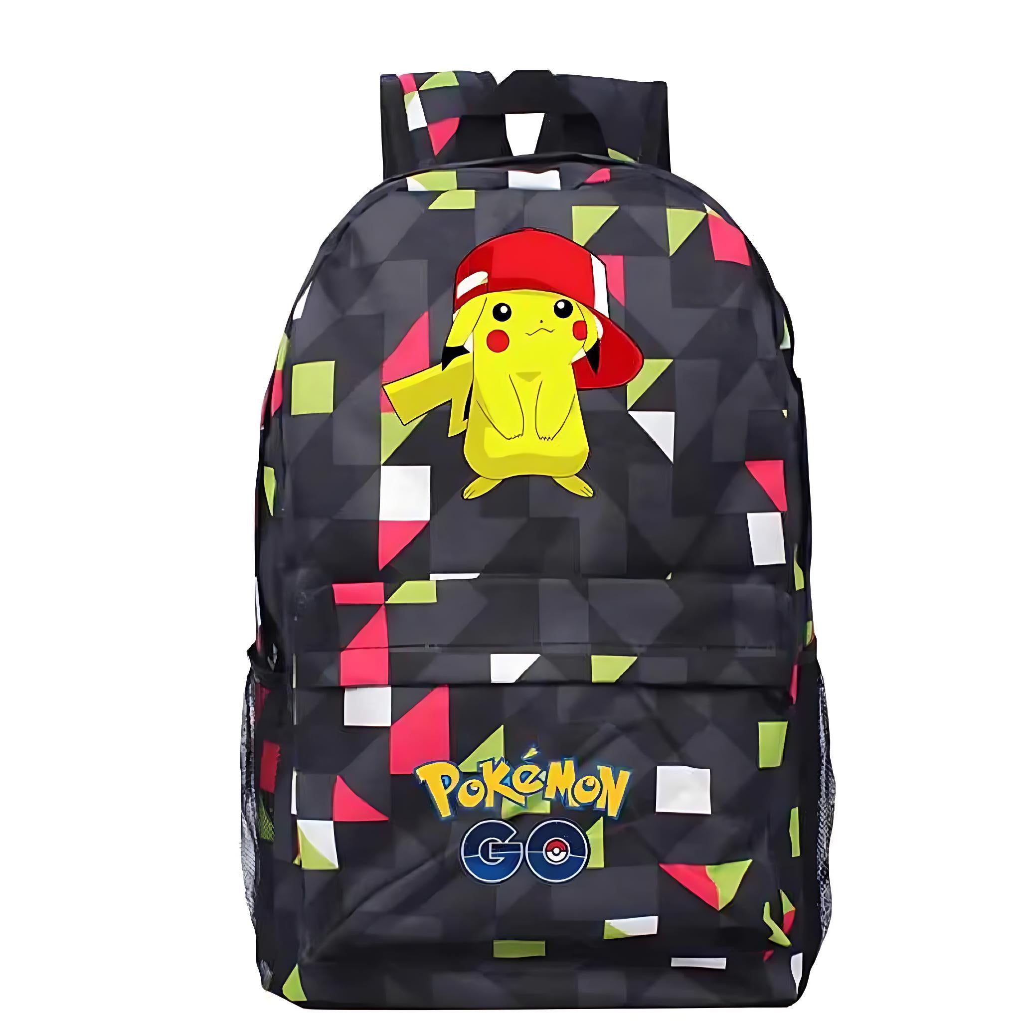 Pokémon Pikachu Backpack – Anime Style School Bag for Students & Fans (Unisex) by Wave & Hang