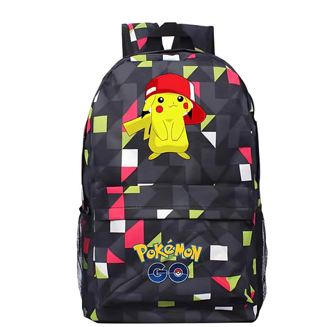 Pokémon Pikachu Backpack – Anime Style School Bag for Students & Fans (Unisex) by Wave & Hang