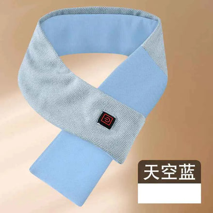 Heated Scarf for Neck Pain Relief | Unisex Electric Warming Scarf with Heat Therapy & Massage