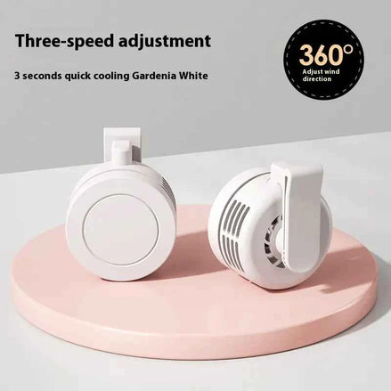 Mini USB Portable Fan – Compact, Quiet, Rechargeable with 3-Speed Settings