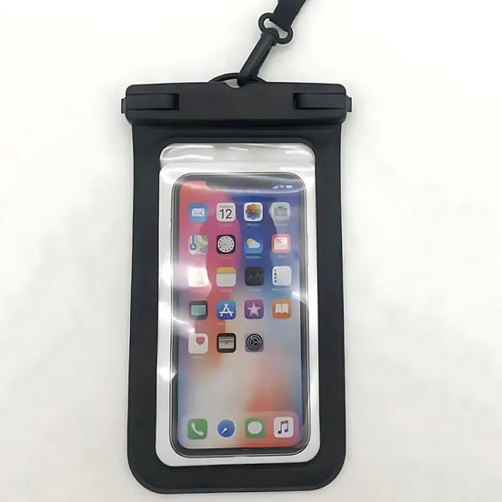 Waterproof Phone Pouch Universal Case for Swimming and Outdoor Sports by Wave & Hang