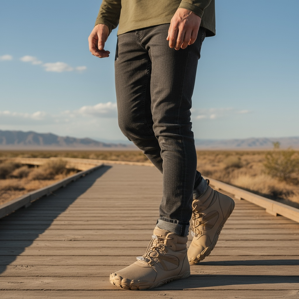 Waterproof Mountaineering FiveFingers Shoes With Warm Non Slip Traction For Wet Terrain by Wave & Hang