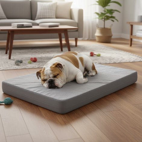 Waterproof Orthopedic Dog Bed With Non Slip Durable Mattress by Wave & Hang