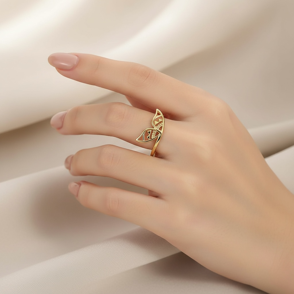 Adjustable Mermaid Tail Ring – Ocean-Inspired Elegance for Dreamers by Wave & Hang