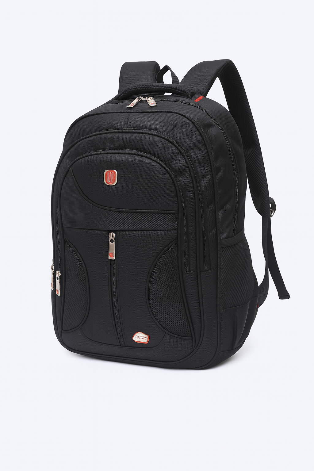 💼 Sleek Black Laptop Backpack – Durable, Waterproof & Multi-Purpose