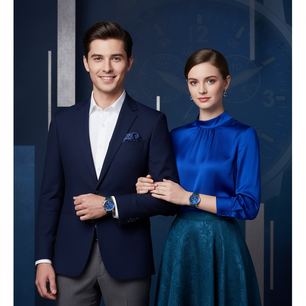 Unisex Fashion Leather Quartz Watch – Casual & Elegant Style by Wave & Hang