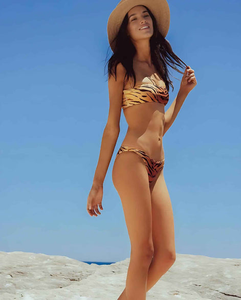 Bold Animal Print Bikini for Confident Beach Days - S-XL