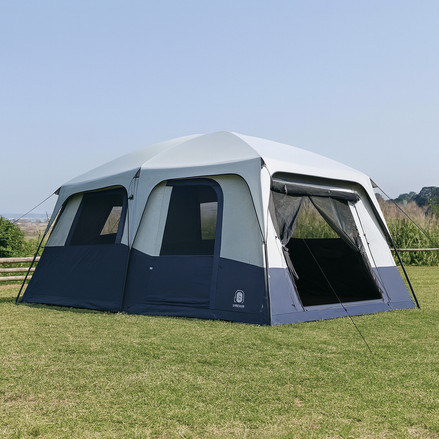 EVER ADVANCED 10-Person Blackout Tent with Multi-Room Design