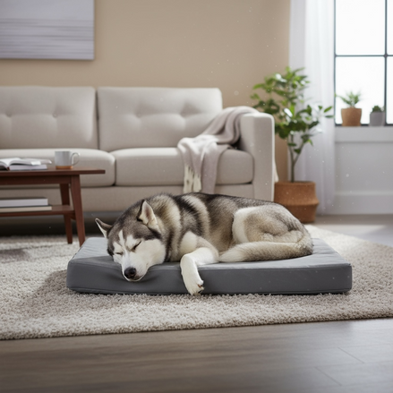 Waterproof Orthopedic Dog Bed With Non Slip Durable Mattress by Wave & Hang