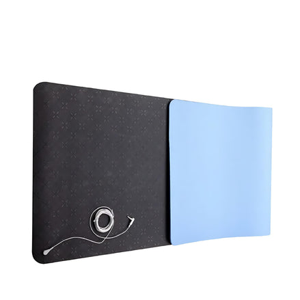 Conductive Grounding Yoga Mat – Non-Slip PU with Grounding Wire for Wellness