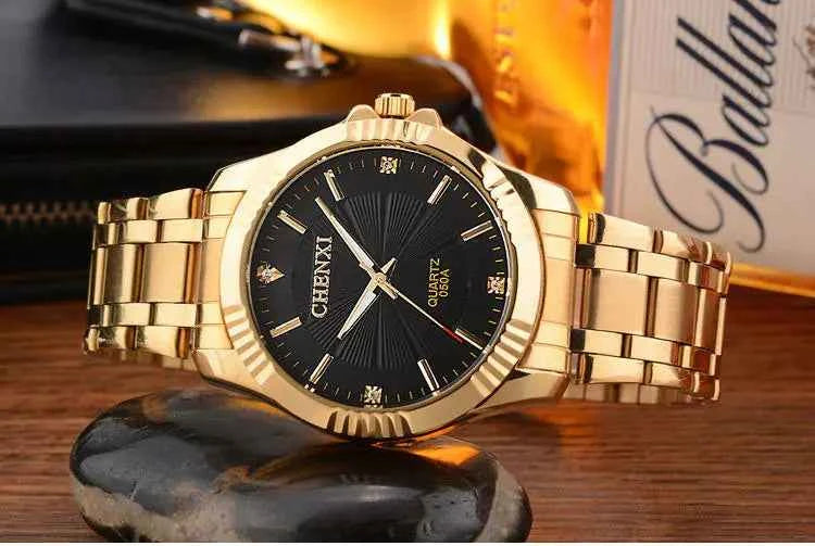 Couple’s Waterproof Quartz Watch – Deluxe Morning Edition, Unisex