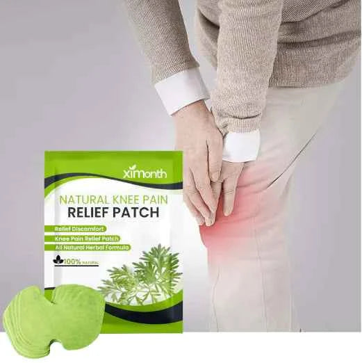 Ximonth Natural Pain Relief Patches for Joints & Muscles | Herbal Ginger & Artemisia Soothing Patches