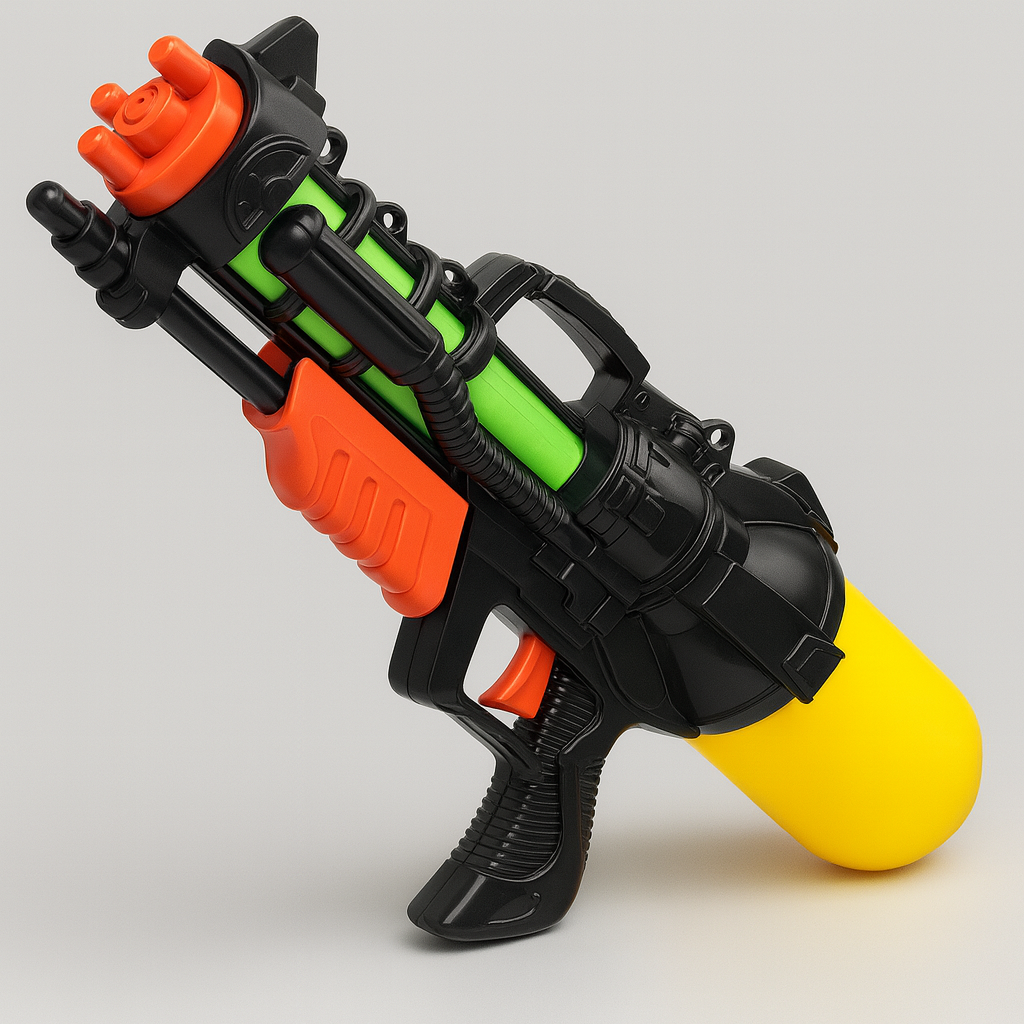High-Pressure Beach Water Gun – 300ML Long-Range Soaker Blaster for Pool, Beach & Backyard Battles by Wave & Hang