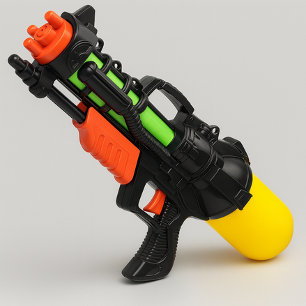 High-Pressure Beach Water Gun – 300ML Long-Range Soaker Blaster for Pool, Beach & Backyard Battles by Wave & Hang