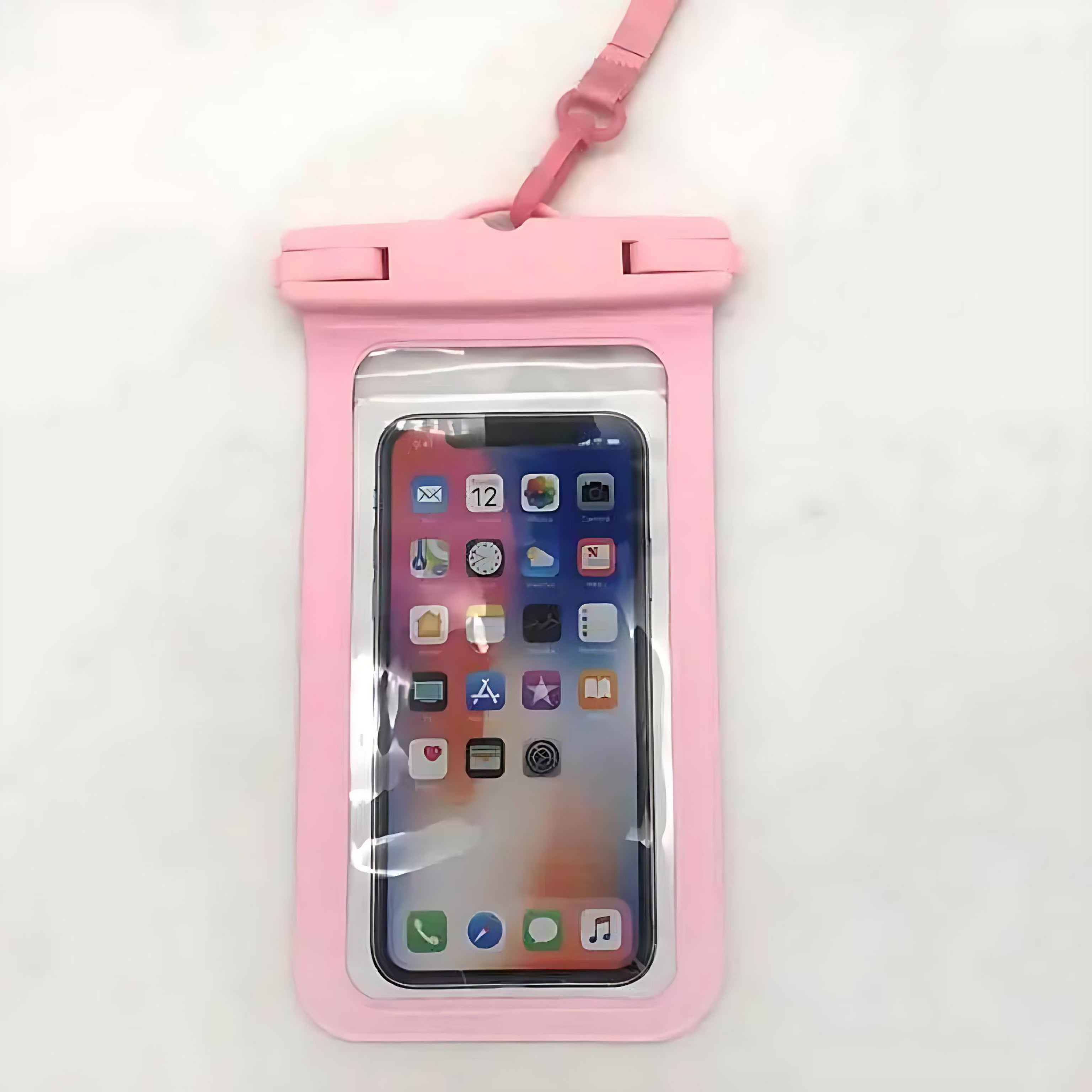 Waterproof Phone Pouch Universal Case for Swimming and Outdoor Sports by Wave & Hang