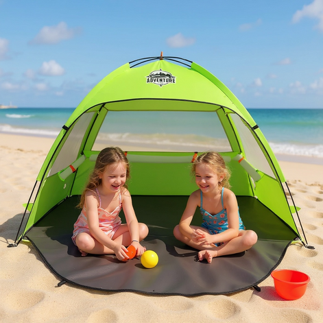 JOYIN Beach Tent – UV Protection for 2-3 People, Portable & Easy Setup