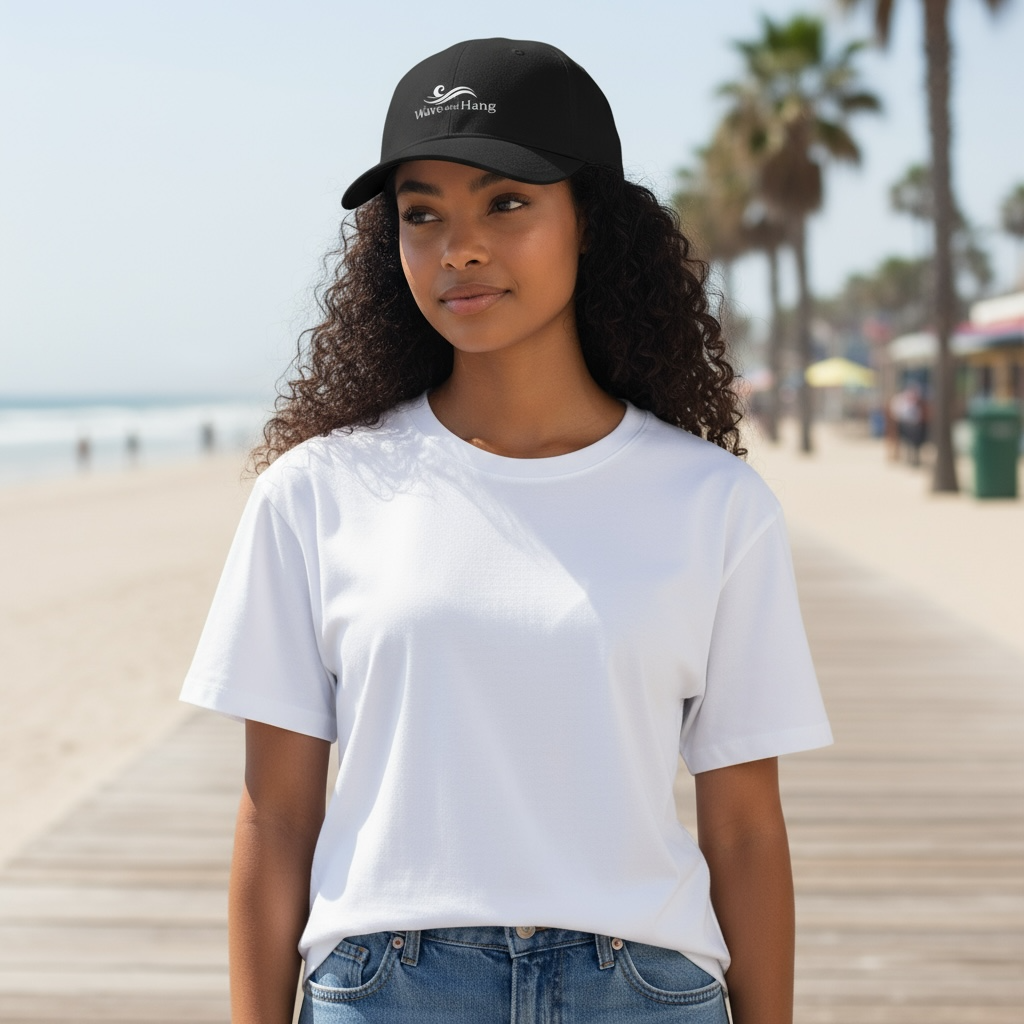 Wave and Hang 5 Panel Mid-Profile Baseball Cap | Otto Cap 31-069 by Wave & Hang
