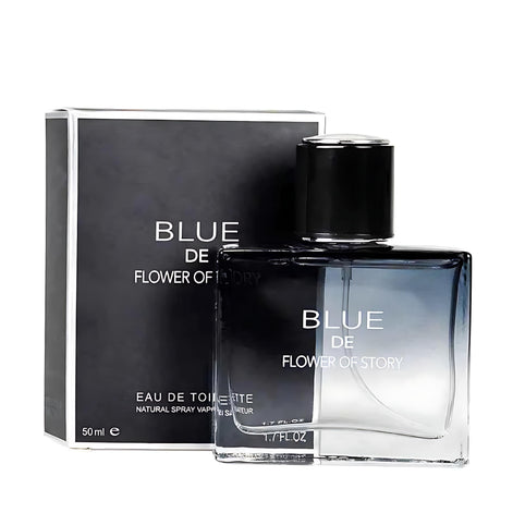 Gentleman Blue Ocean Perfume for Men | Fresh Marine Scent 50 ml by Wave & Hang