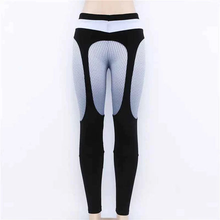 Women’s Color Block Yoga Pants – Printed, Stretch & Stylish Leggings