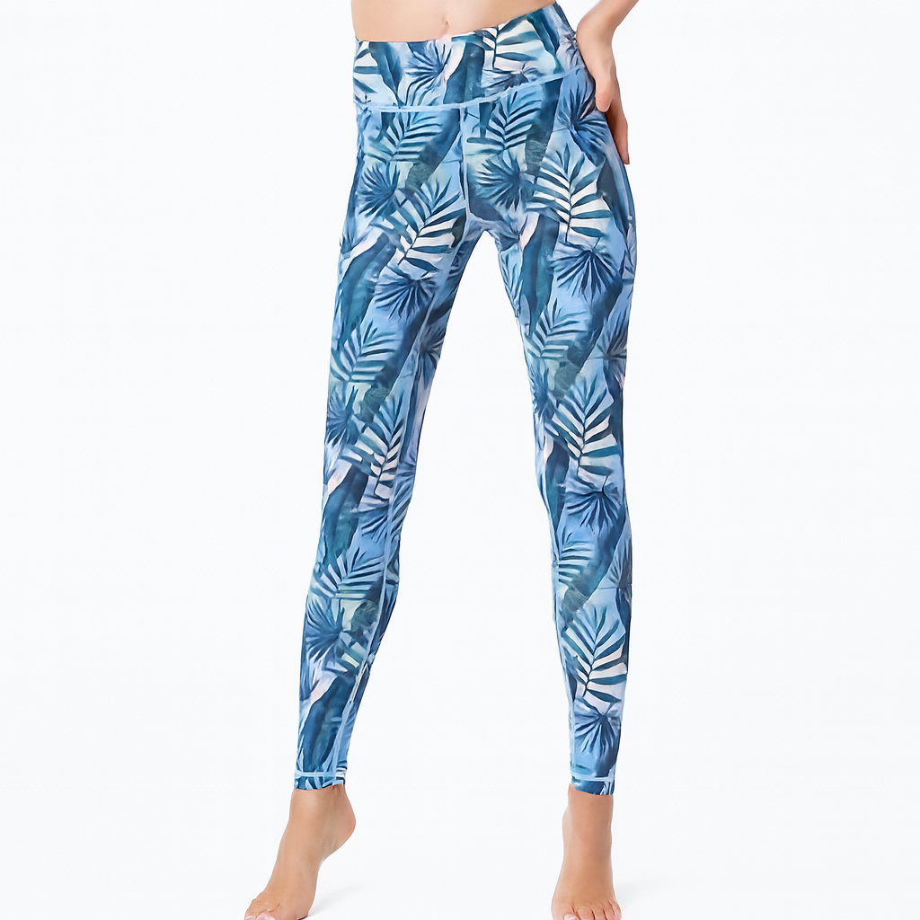 Women’s Yoga Tights – Stretch, Support & All-Season Comfort by Wave & Hang