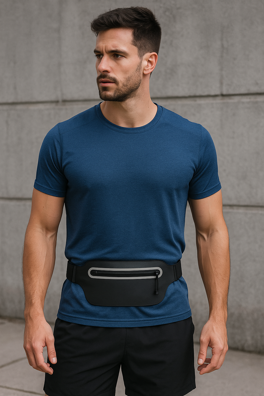 MOVOYEE Waterproof Dry Bag Fanny Pack Slim Waist Pouch For Swimming Running Hiking Travel by Wave & Hang