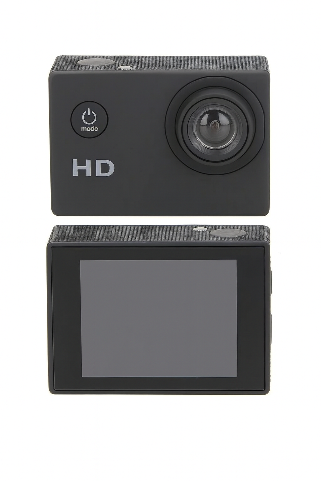 1080p Waterproof Sports Action Camera with HD Recording & Underwater Housing