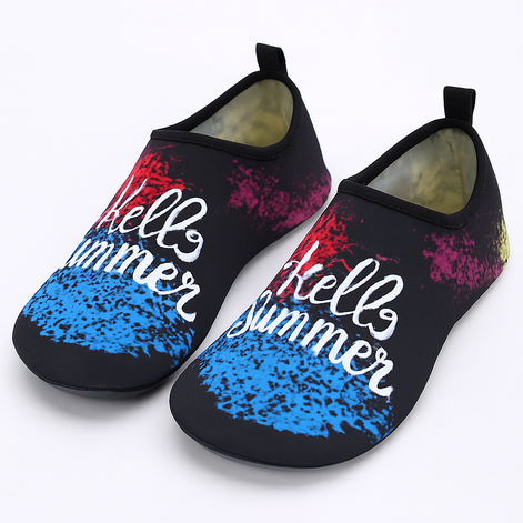 Outdoor Barefoot Water Shoes Unisex Lightweight Quick Dry Aqua Socks for Men Women All Terrain Beach Pool by Wave & Hang