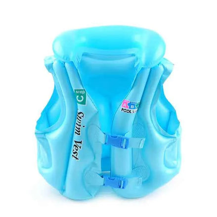 Children’s Inflatable Life Jacket – Safe & Comfortable Swim Vest for Kids Ages 3–10 (PVC Material, Adjustable Buckles)