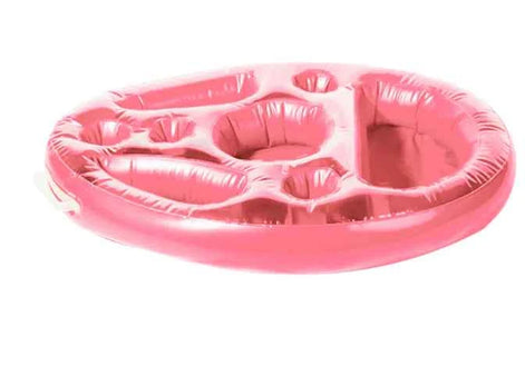Inflatable Pineapple Pool Drink Holder – Floating Snack & Beverage Tray for Pool Parties & Beach Fun