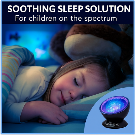 Ocean And Star Projector Lamp LED Wave Light With Remote by Wave & Hang