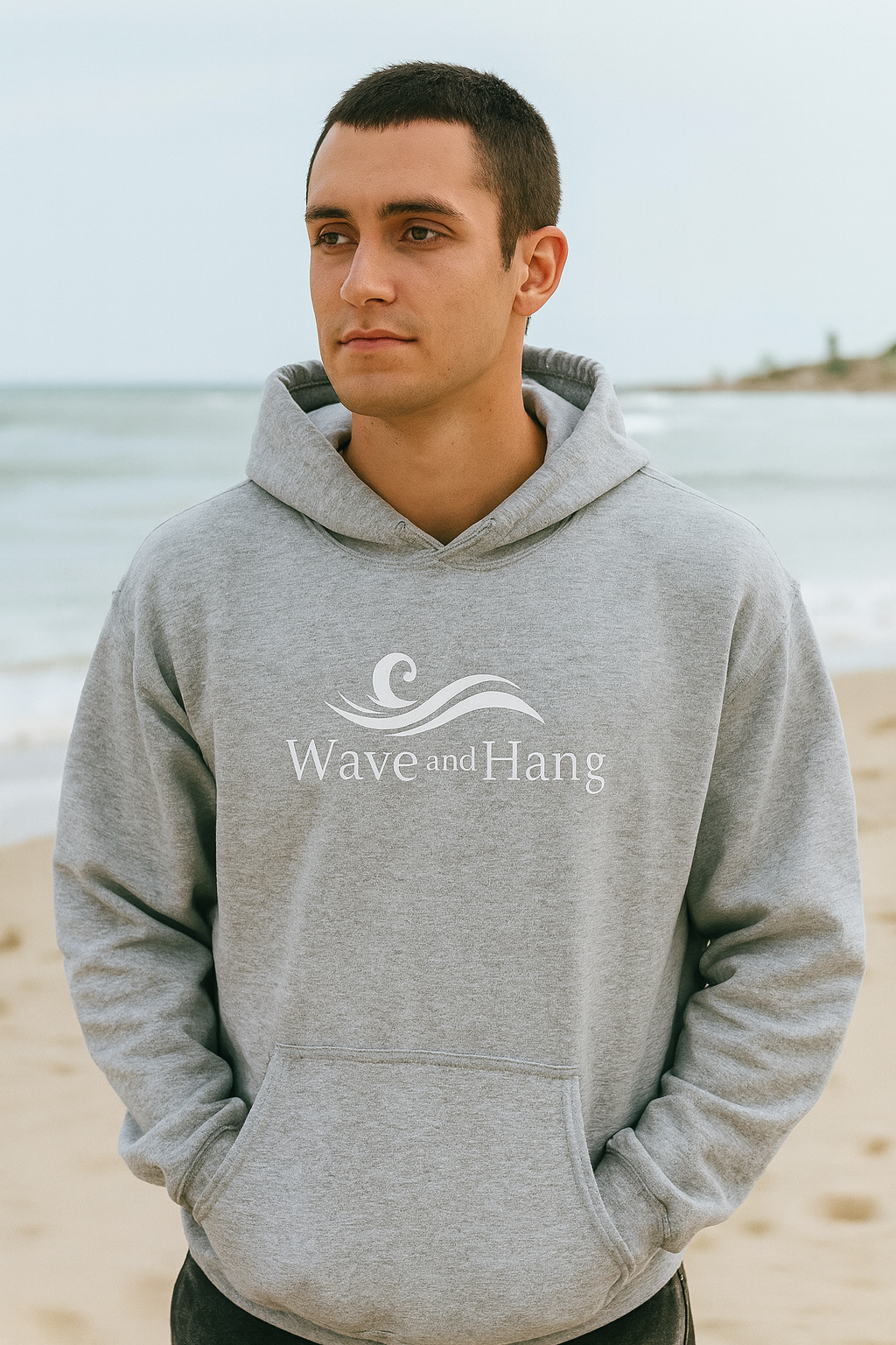 Wave and Hang Unisex Heavy Blend Hoodie | Gildan 18500