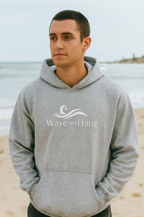 Wave and Hang Unisex Heavy Blend Hoodie | Gildan 18500