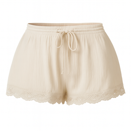 Plus Size Summer Women’s Casual Beach Shorts – Lightweight & Stylish by Wave & Hang