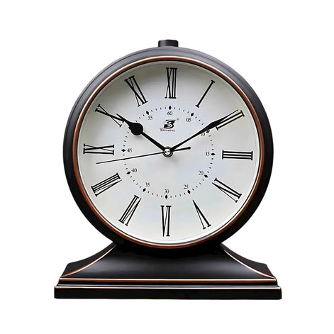 Vintage Quartz Pendulum Desk Clock | Timeless Elegance | Perfect Decor for Home by Wave & Hang