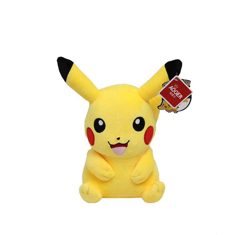 ✨ Authentic Pokémon Plush Toys – Pikachu, Charmander, Bulbasaur & Squirtle Collectibles (20cm)