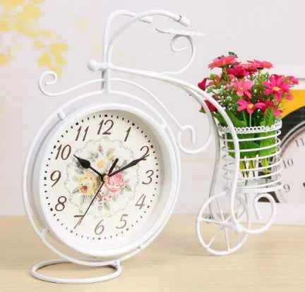 Vintage Minimalist Wall Clock | Retro Owl Design Wall Art Clock | Silent Sweep Hanging Clock for Living Room & Bedroom