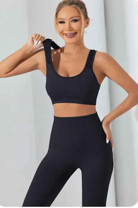 Women’s High-Waist Yoga Pants – Hip Lift, Tummy Control & Stretch