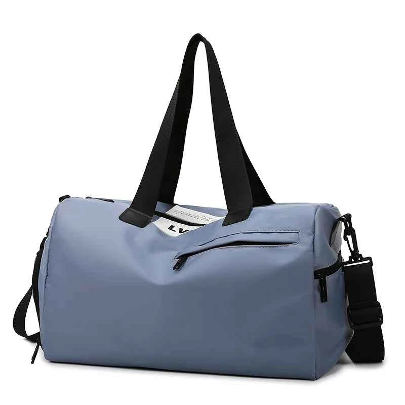 Waterproof Sports Gym Bag – Large Capacity Travel Duffel with Wet Pocket & Shoe Compartment