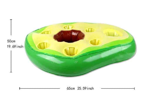 Inflatable Pineapple Pool Drink Holder – Floating Snack & Beverage Tray for Pool Parties & Beach Fun