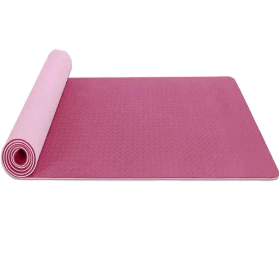 Thick Non-Slip Yoga Mat – Extra Cushion & Stability for Yoga, Pilates & Fitness