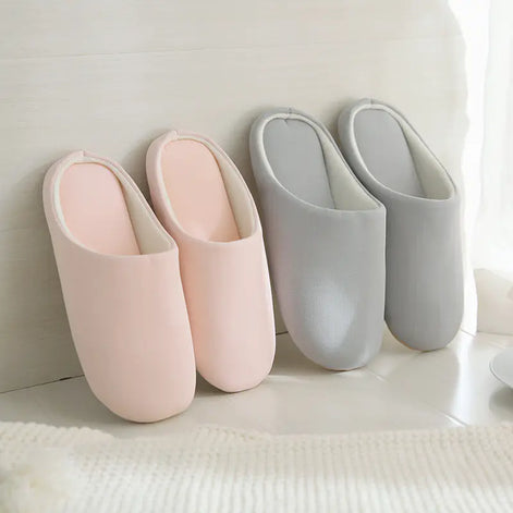 Indoor Cotton-Linen Home Slippers – Anti-Slip, Breathable, Soft Comfort Shoes for All Seasons