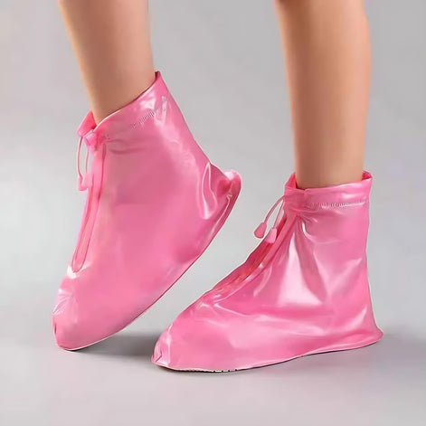 Waterproof Non-Slip Shoe Covers – Reusable PVC Rain Protection by Wave & Hang