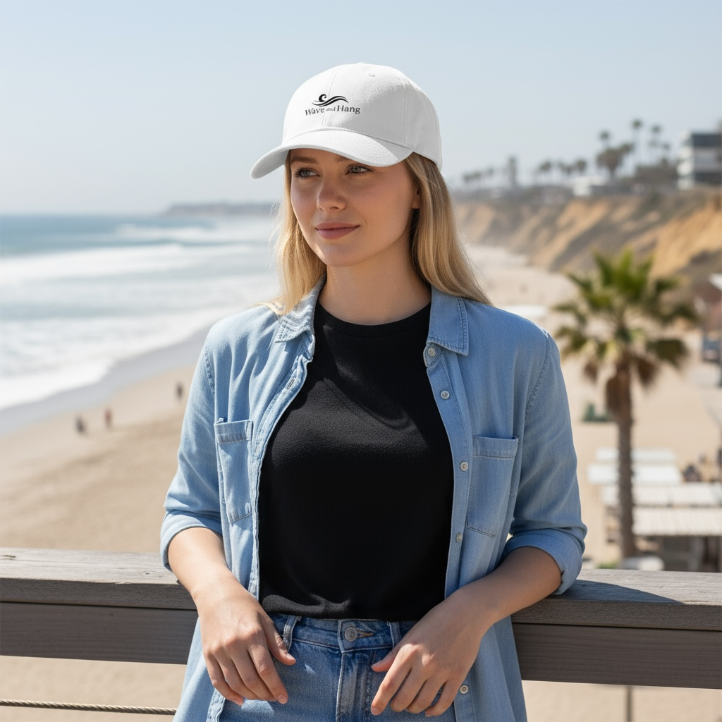 Wave and Hang Classic 5 Panel Baseball Cap | Otto Cap 31-069 by Wave & Hang